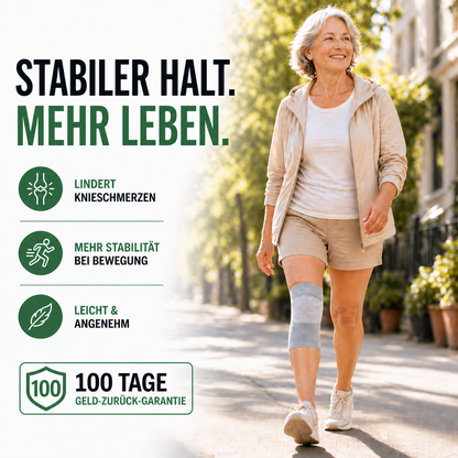 Bambus Kniebandage