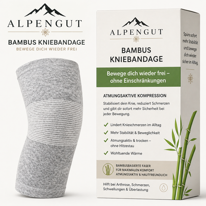 Bambus Kniebandage