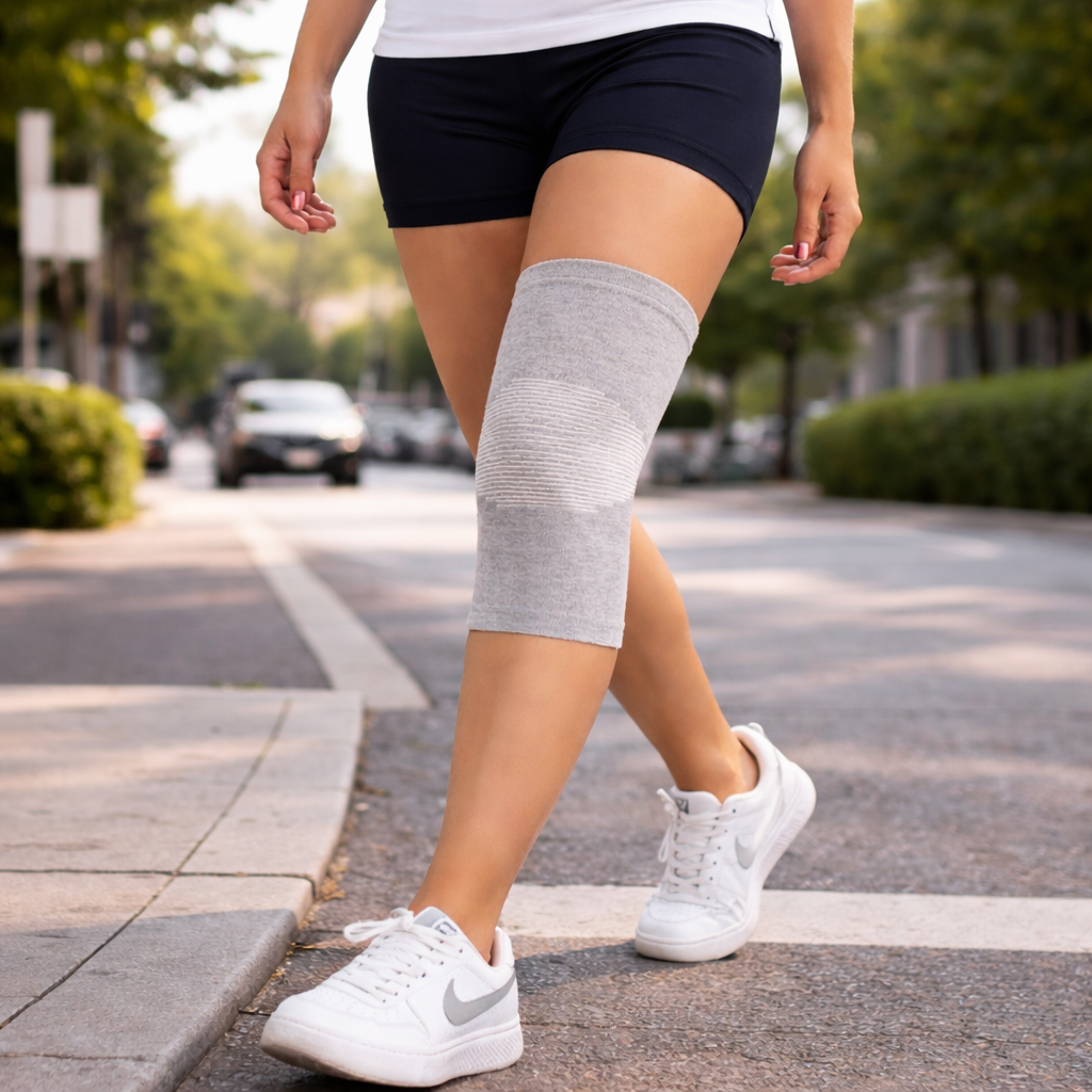 Bambus Kniebandage